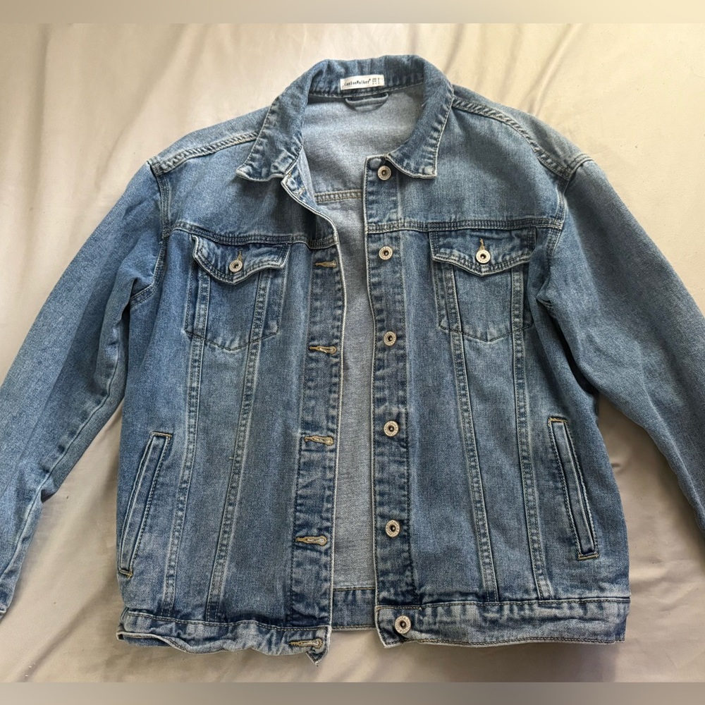Oversized fit denim Jacket size S